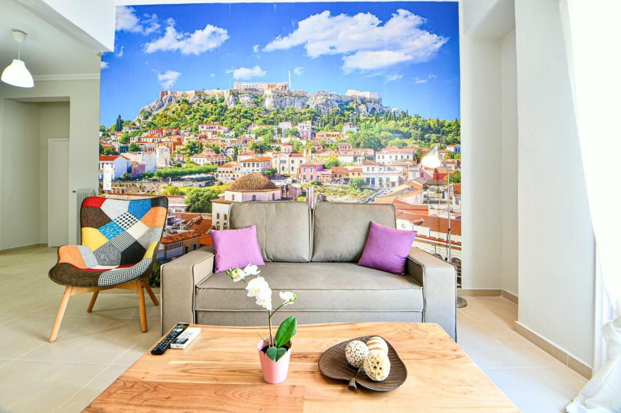 Ferienwohnung Renovated Flat In Athens Perfect Location Exterior foto